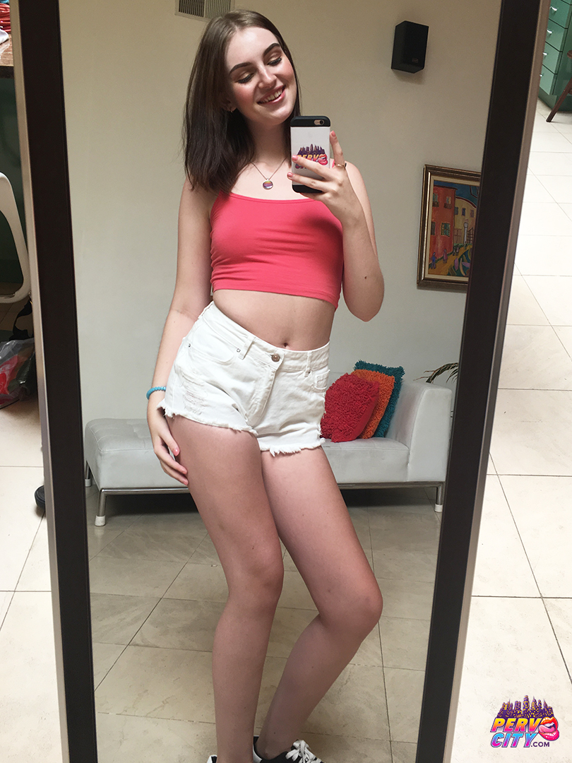 Maya Kendrick, Maya, brunette, blowjob, pervcity, bts, deepthroat, spit, pale, piercings, hairy pussy