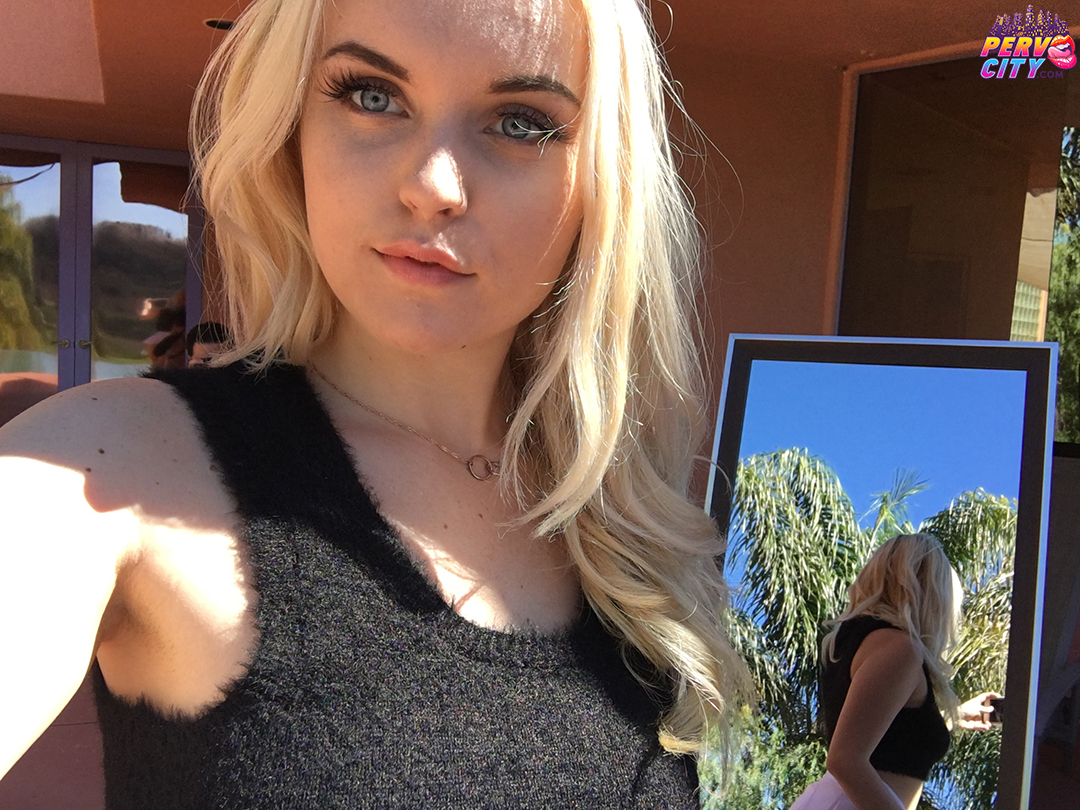 River Fox, John Strong, Maestro Claudio, PervCity, blonde, anal, anal creampie, teenager, bts, selfies