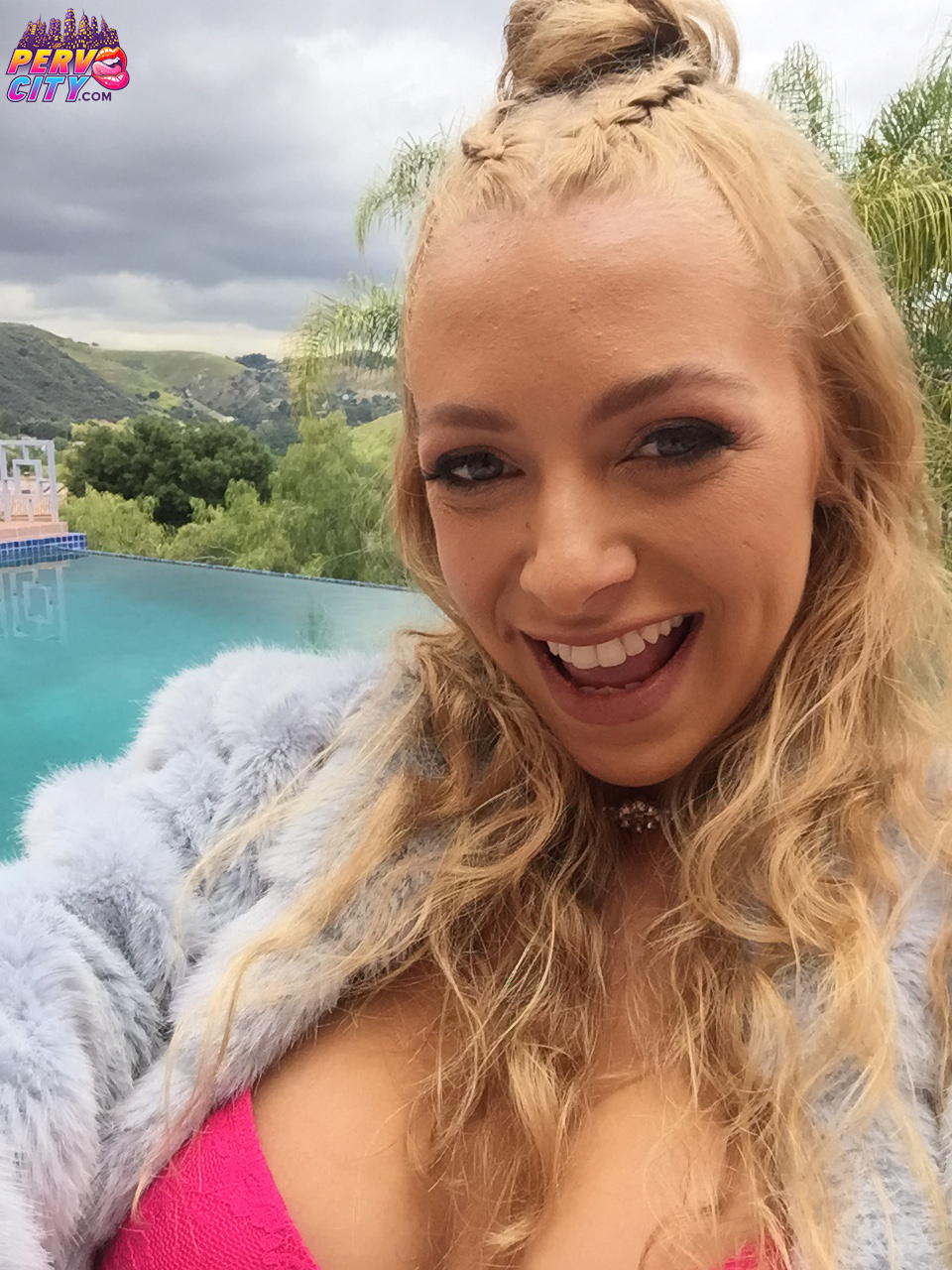 Honey Blossom, John Strong, anal, Maestro Claudio, BTS, behind the scenes, pervcity, blonde, hawaiian