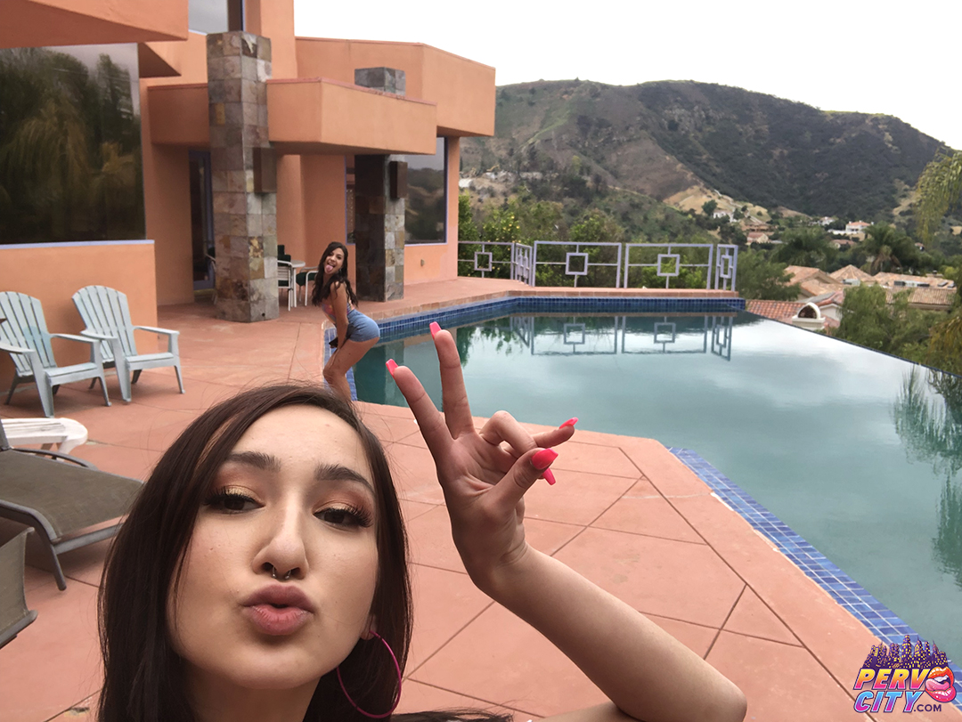 Carmen Rae, Natalie Brooks, Tommy Pistol, Maestro Claudio, blowjob, deep throat, cumshot, double BJ, behind the scenes, bts
